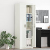 Szafka do przechowywania Biały 60 x 40 x 180 cm Stal