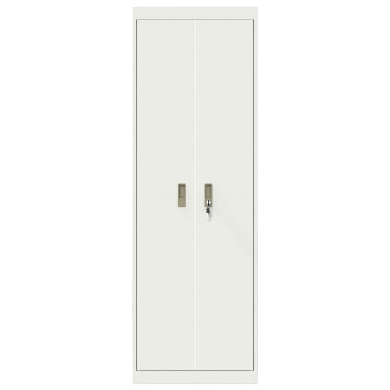 Szafka do przechowywania Biały 60 x 40 x 180 cm Stal