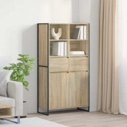 Bufet 2 pcs Sonoma 81 x 36 x 150.5 cm Materiał drewnopochodny