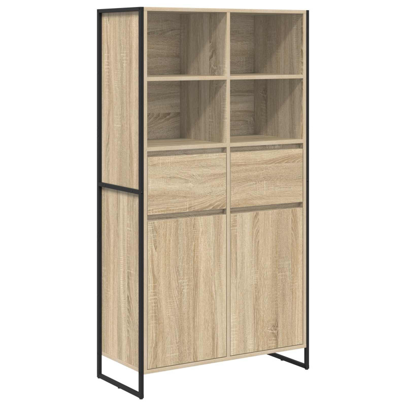 Bufet 2 pcs Sonoma 81 x 36 x 150.5 cm Materiał drewnopochodny