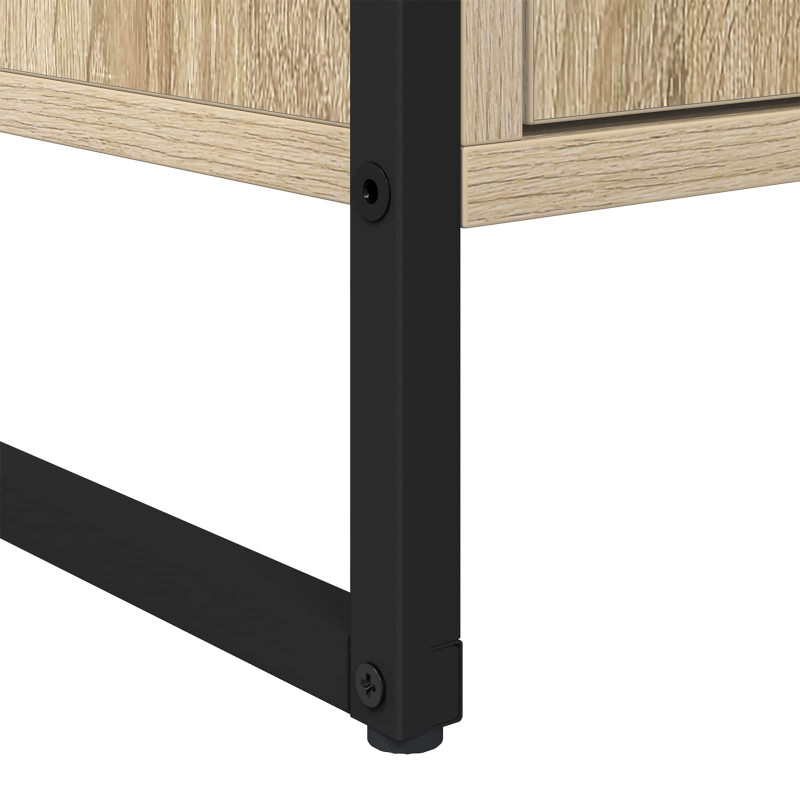 Bufet 2 pcs Sonoma 81 x 36 x 150.5 cm Materiał drewnopochodny