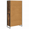 Bufet z szufladą 2 pcs Dąb dymny 81 x 36 x 150.5 cm