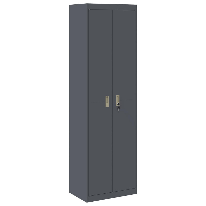 Szafka do przechowywania Antracyt 60 x 40 x 200 cm Stal