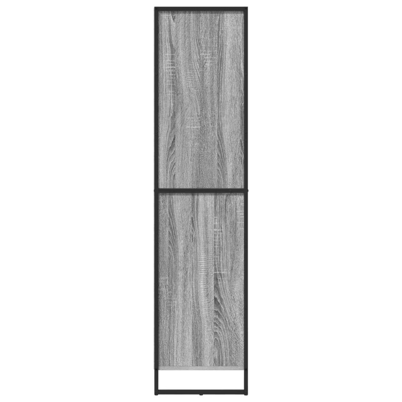 Bufet z szufladą 2 pcs Szary Sonoma 81 x 36 x 150.5 cm
