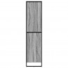 Bufet z szufladą 2 pcs Szary Sonoma 81 x 36 x 150.5 cm