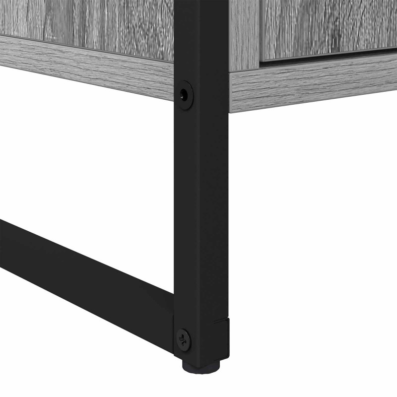 Bufet z szufladą 2 pcs Szary Sonoma 81 x 36 x 150.5 cm