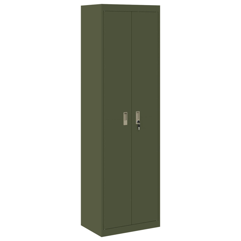 Szafka do przechowywania Zielony oliwkowy 60 x 40 x 200 cm Stal