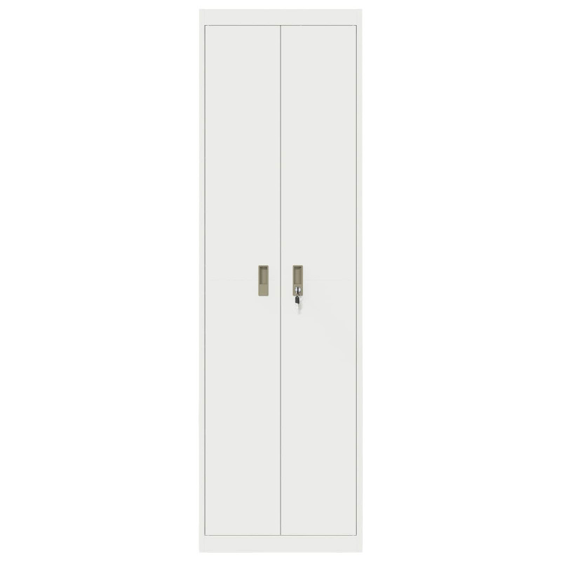 Szafka do przechowywania Biały 60 x 40 x 200 cm Stal
