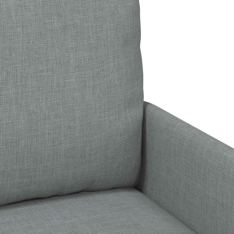 Zestawy sof 3 pcs Jasnoszary 115 x 56 x 80 cm sklejka