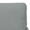 Zestawy sof 3 pcs Jasnoszary 115 x 56 x 80 cm sklejka