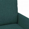 Zestawy sof 3 pcs Ciemna zieleń 115 x 56 x 80 cm sklejka