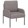 Zestawy sof 3 pcs Ciemnoszary 115 x 56 x 80 cm sklejka