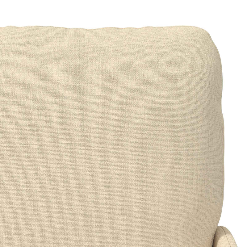 Zestawy sof z poduszką 3 pcs Kremowy 115 x 56 x 80 cm sklejka