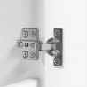 Zestaw mebli łazienkowych 3 pcs Biały Materiał drewnopochodny
