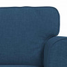 Zestaw Sof 2 pcs Niebieski 215 x 82 x 80 cm tkanina