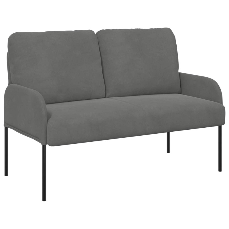 Zestawy sof 3 pcs Ciemnoszary 115 x 56 x 80 cm sklejka