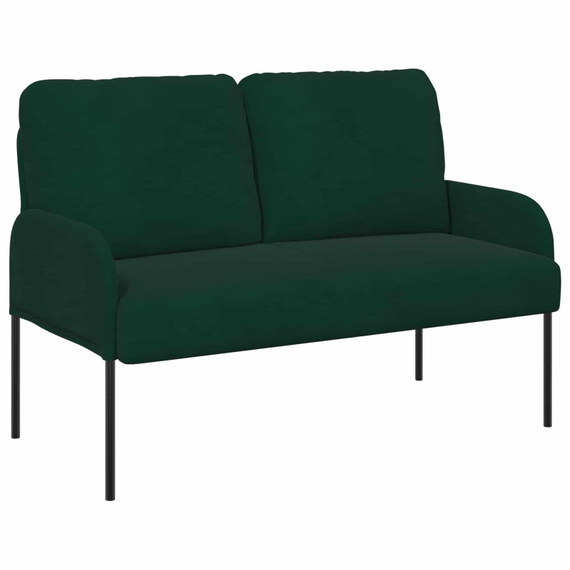 Zestawy sof 3 pcs Ciemna zieleń 115 x 56 x 80 cm sklejka