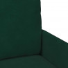Zestawy sof 3 pcs Ciemna zieleń 115 x 56 x 80 cm sklejka