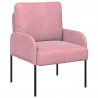 Zestawy sof z poduszką 3 pcs Różowy 115 x 56 x 80 cm sklejka