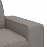 Zestaw Sof 2 pcs Ciemnoszary 182 x 80 x 82 cm tkanina