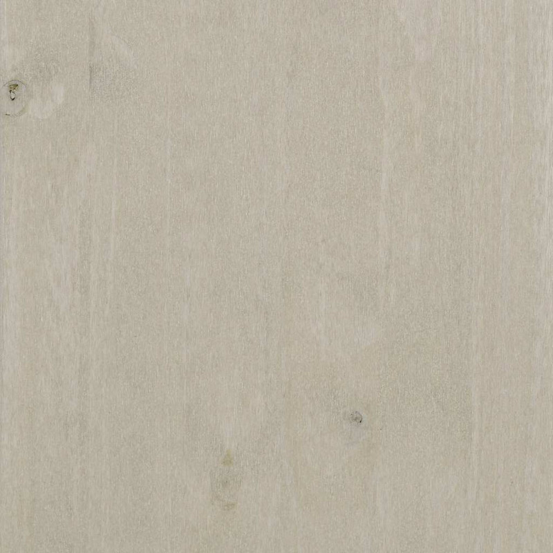 Nadstawka HAMAR, biała, 90x30x100 cm, lite drewno sosnowe
