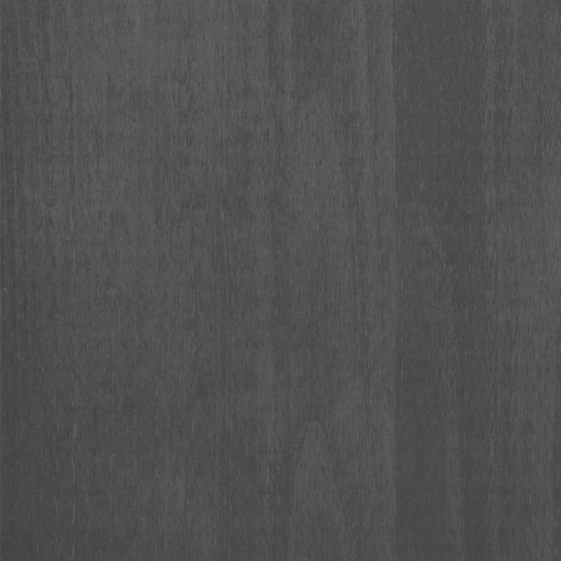 Szafa HAMAR, ciemnoszara, 99x45x137 cm, lite drewno sosnowe