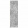 Szafkowy Betonowy Szary 79,5 x 49 x 156 cm Drewno inżynieryjne