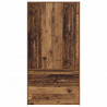 Szafkowy Stare drewno 79,5 x 49 x 156 cm Drewno inżynieryjne