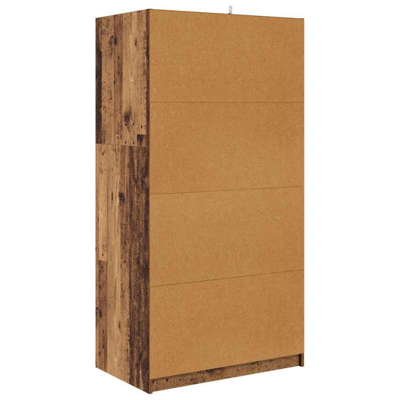 Szafkowy Stare drewno 79,5 x 49 x 156 cm Drewno inżynieryjne