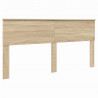 Ramka łóżka Dąb Sonoma 180 x 200 cm Materiał drewnopochodny