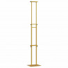 Stoiska na targi 2 pcs złoty 30 x 23,5 x 210 cm Stal