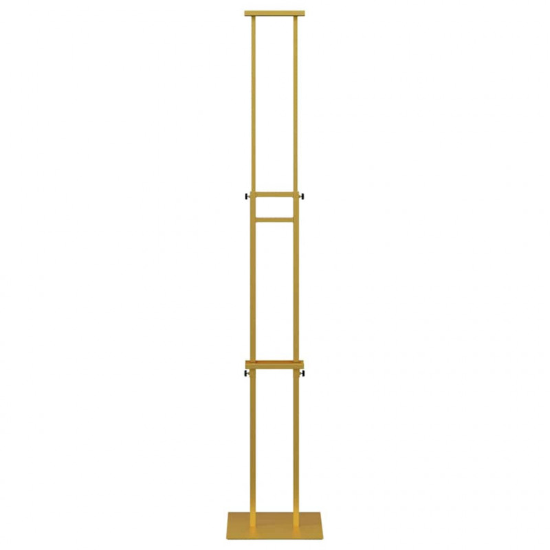 Stoiska na targi 2 pcs złoty 30 x 23,5 x 210 cm Stal