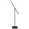 Stoiska na targi 2 pcs Czarny 26,5 x 26,5 x 150 cm Stal