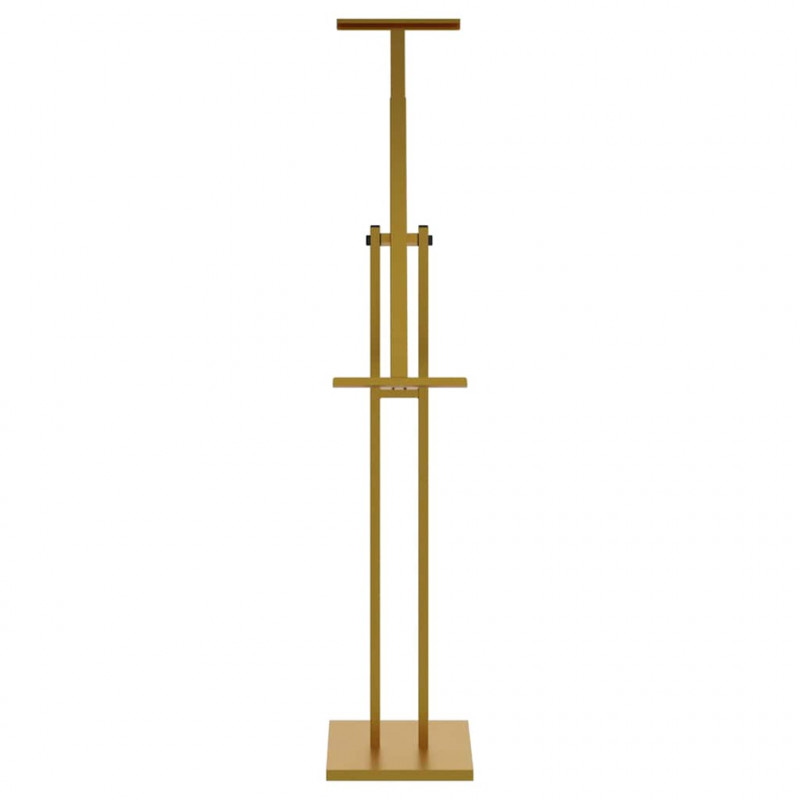 Stoiska na targi 2 pcs złoty 26,5 x 26,5 x 150 cm Stal