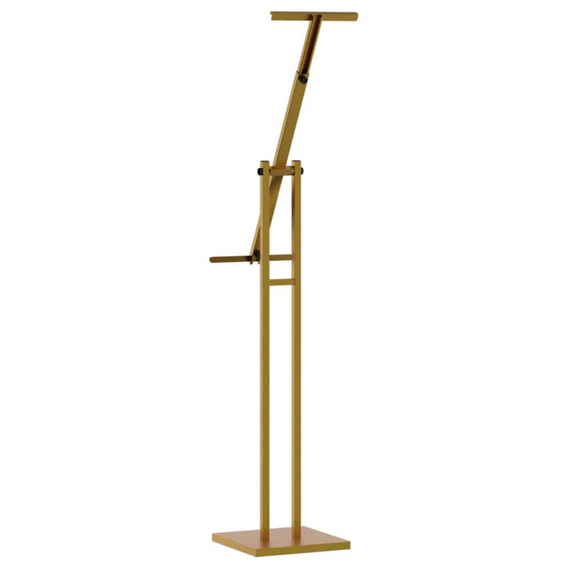 Stoiska na targi 2 pcs złoty 26,5 x 26,5 x 150 cm Stal