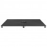 Podstawa do parasola Czarny 100 x 100 x 4 cm Stal