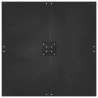 Podstawa do parasola Czarny 100 x 100 x 4 cm Stal