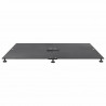 Podstawa do parasola ciemno szary 100 x 100 x 4 cm Stal