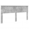 Ramka łóżka Betonowy 180 x 200 cm Materiał drewnopochodny