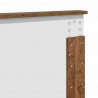 Ramka łóżka Stare drewno 160 x 200 cm Materiał drewnopochodny