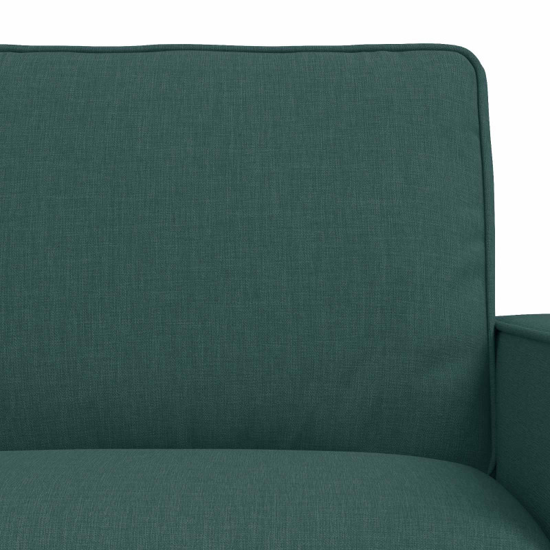 Zestaw Sof 2 pcs Ciemna zieleń 182 x 80 x 82 cm tkanina