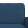 Zestaw Sof 2 pcs Niebieski 182 x 80 x 82 cm tkanina
