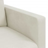 Zestaw Sof 2 pcs Kremowy 158 x 78 x 80 cm Aksamit