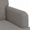 Zestaw Sof 2 pcs Ciemnoszary 162 x 80 x 85 cm tkanina