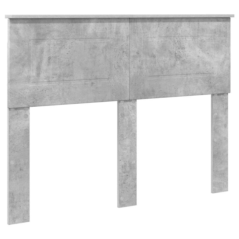 Ramka łóżka Betonowy 120 x 200 cm Materiał drewnopochodny