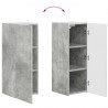 Zestaw szafki pod telewizor na ścianę 4 pcs Betonowy szary
