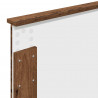 Ramka łóżka Stare drewno 100 x 200 cm Materiał drewnopochodny