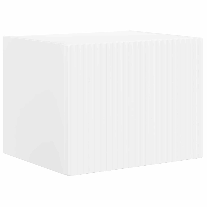 Zestaw szafki pod telewizor na ścianę 6 pcs Biały