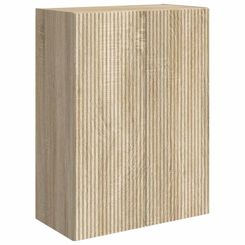 Zestaw szafki pod telewizor na ścianę 6 pcs Dąb Sonoma