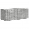 Zestaw szafek RTV 4 pcs Betonowy szary Materiał drewnopochodny